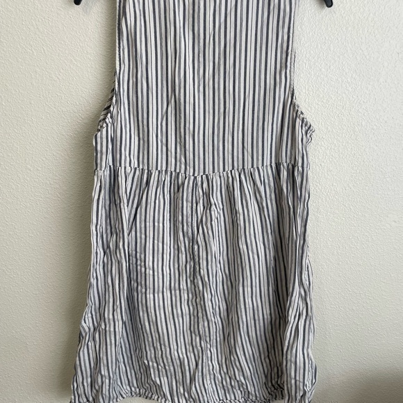 Old Navy Striped Dress Sleeveless Casual Mini Dress Blue White‎ Size L - Picture 8 of 10